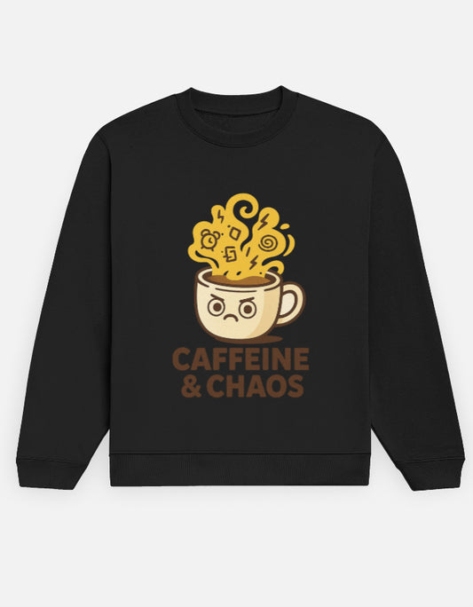 Unisex Sweatshirt | Caffine & Chaos