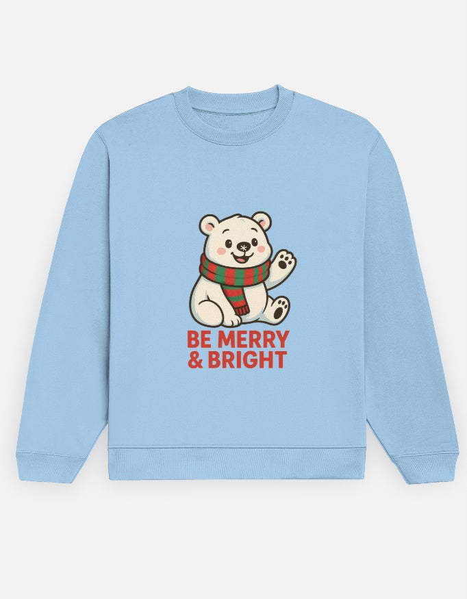 Unisex Sweatshirt | Be merry & bright