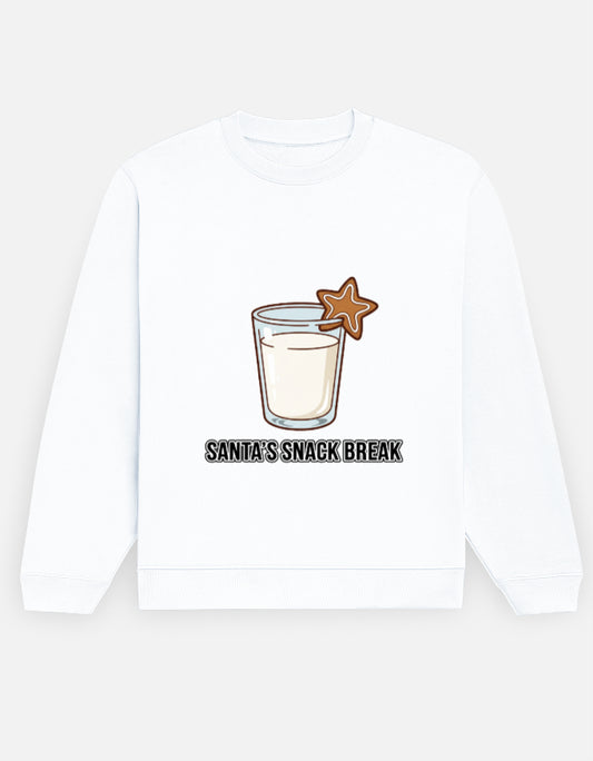 Unisex Sweatshirt | Santa's snack break