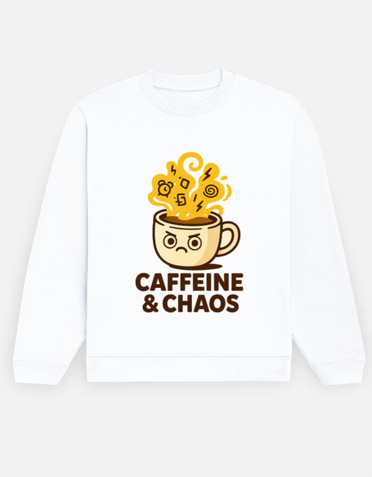 Unisex Sweatshirt | Caffine & Chaos