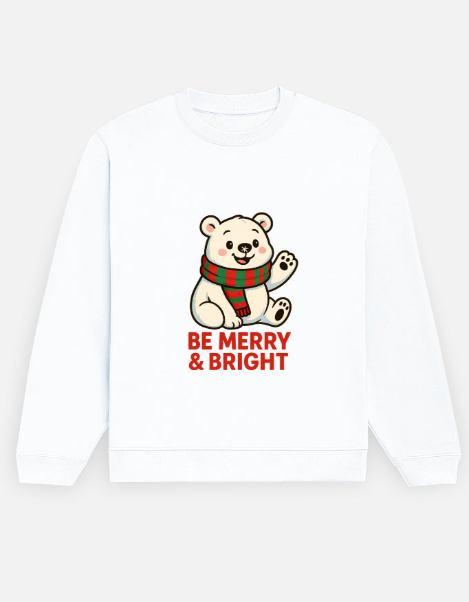 Unisex Sweatshirt | Be merry & bright