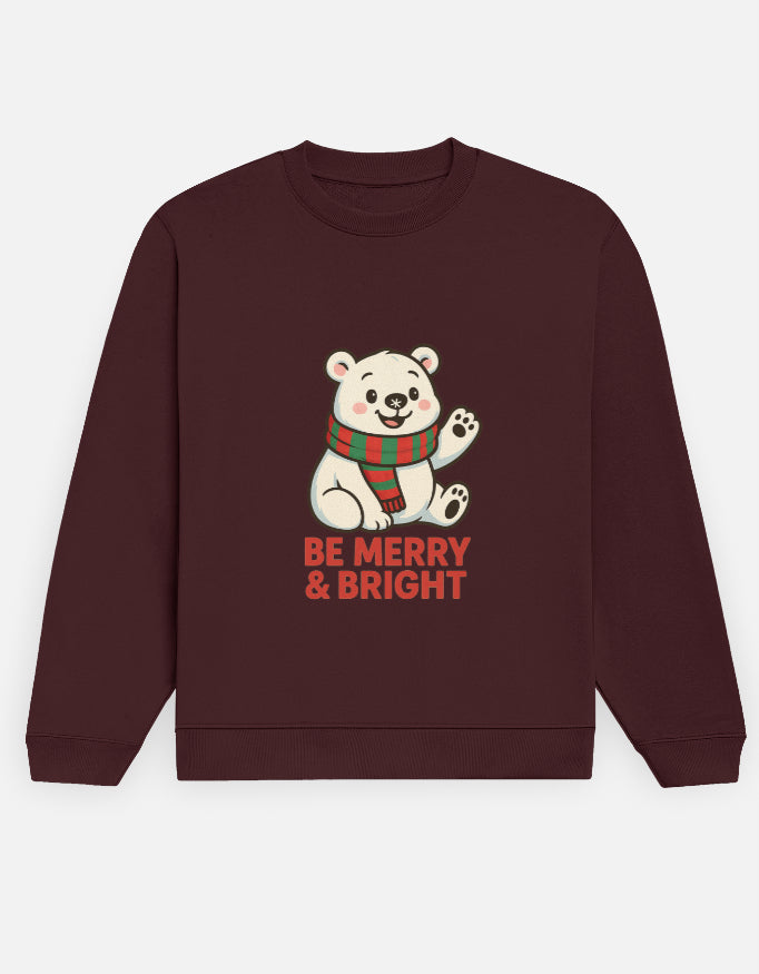 Unisex Sweatshirt | Be merry & bright