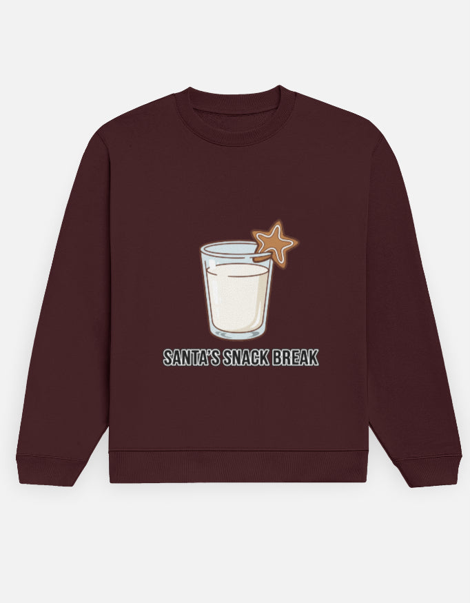 Unisex Sweatshirt | Santa's snack break