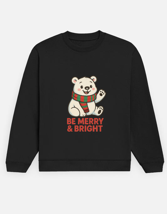 Unisex Sweatshirt | Be merry & bright