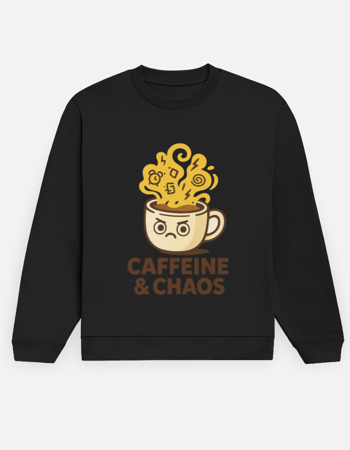 Unisex Sweatshirt | Caffine & Chaos