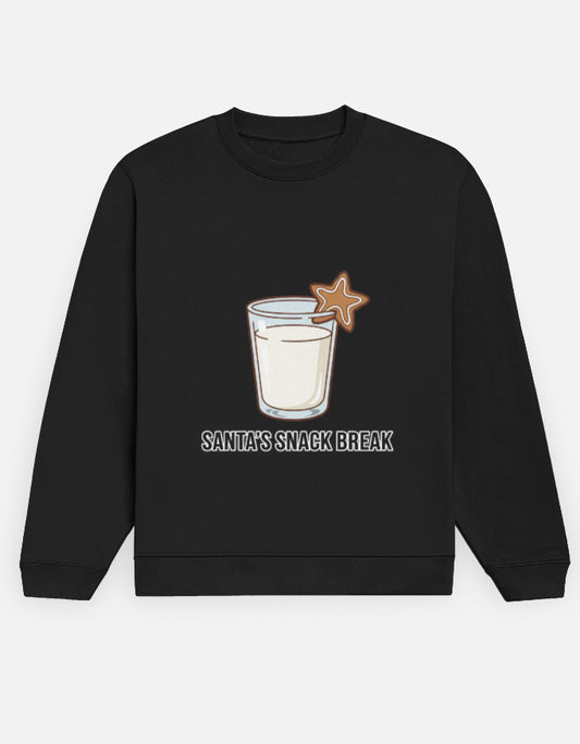 Unisex Sweatshirt | Santa's snack break