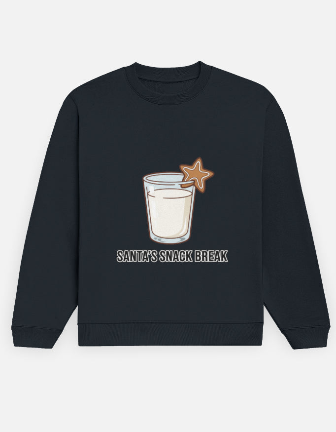 Unisex Sweatshirt | Santa's snack break