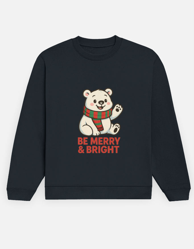 Unisex Sweatshirt | Be merry & bright