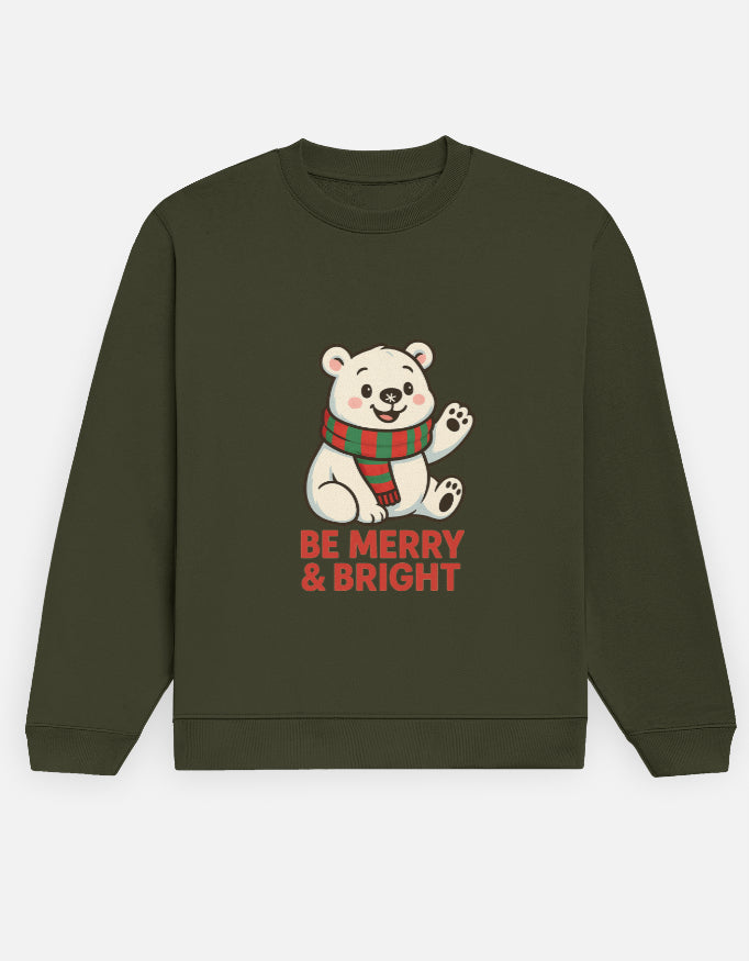 Unisex Sweatshirt | Be merry & bright