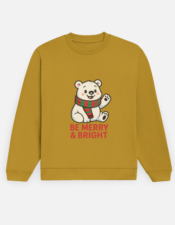 Unisex Sweatshirt | Be merry & bright