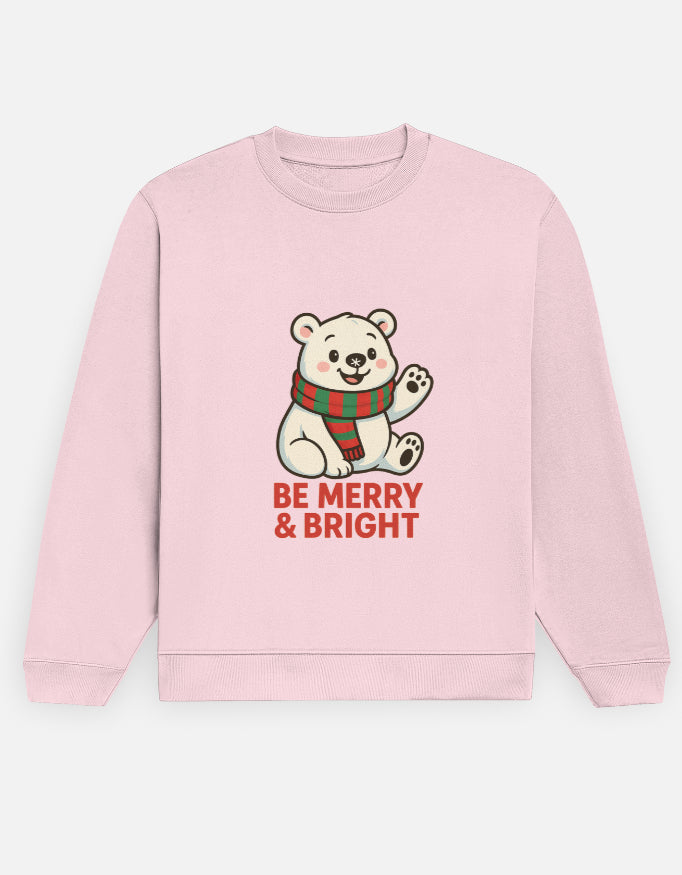 Unisex Sweatshirt | Be merry & bright