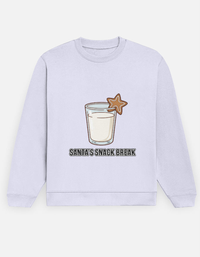 Unisex Sweatshirt | Santa's snack break