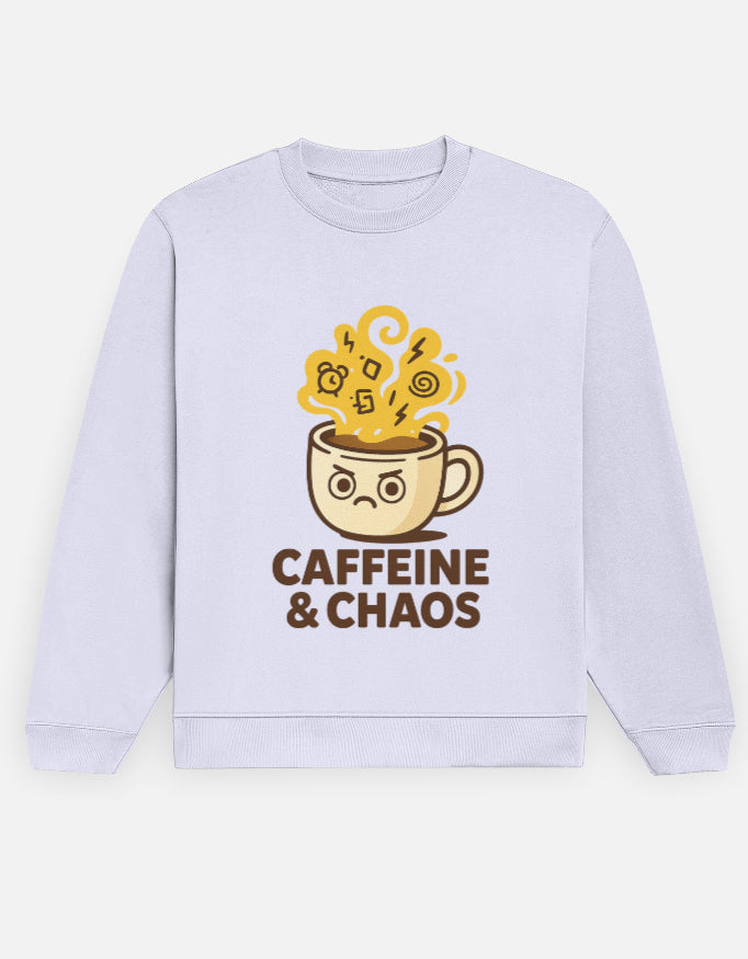 Unisex Sweatshirt | Caffine & Chaos