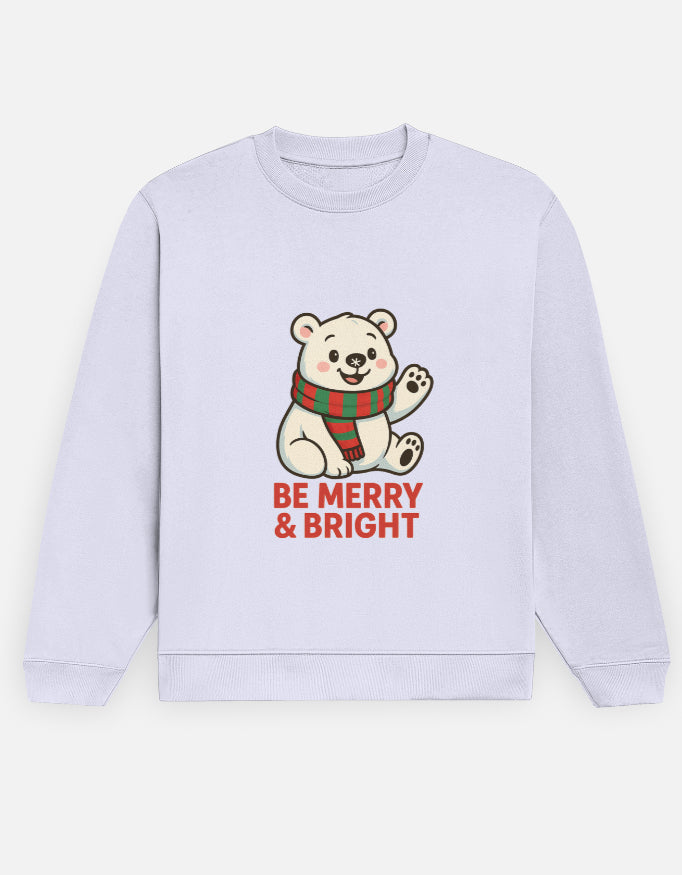 Unisex Sweatshirt | Be merry & bright