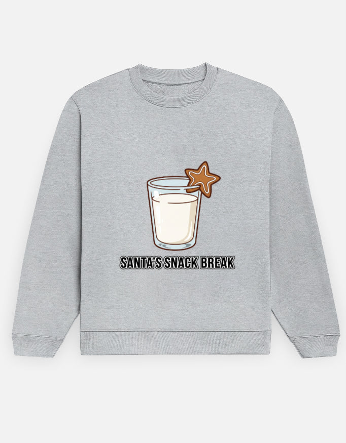 Unisex Sweatshirt | Santa's snack break