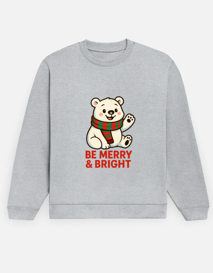 Unisex Sweatshirt | Be merry & bright