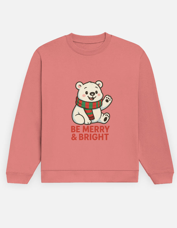 Unisex Sweatshirt | Be merry & bright