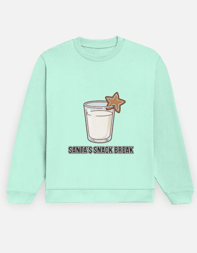 Unisex Sweatshirt | Santa's snack break