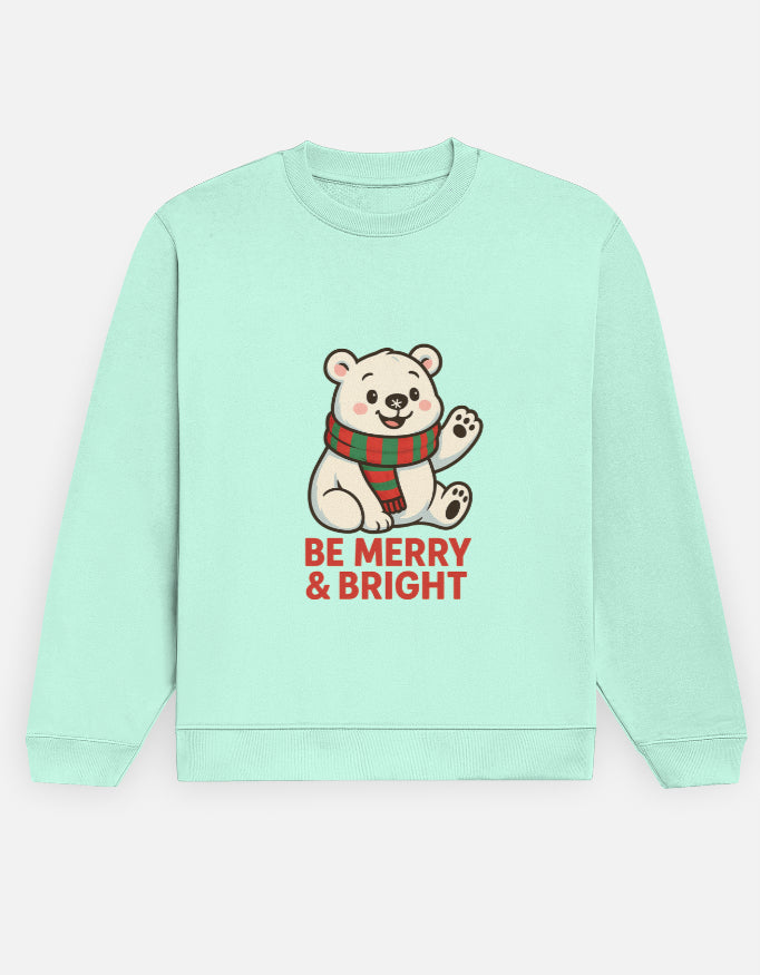Unisex Sweatshirt | Be merry & bright