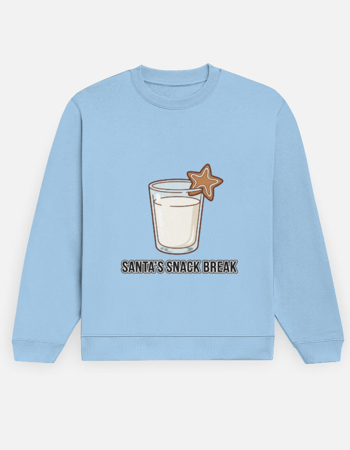 Unisex Sweatshirt | Santa's snack break